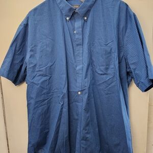 Van Heusen Blue Casual Button Down Shirt